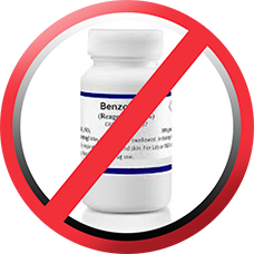 no harsh drugs